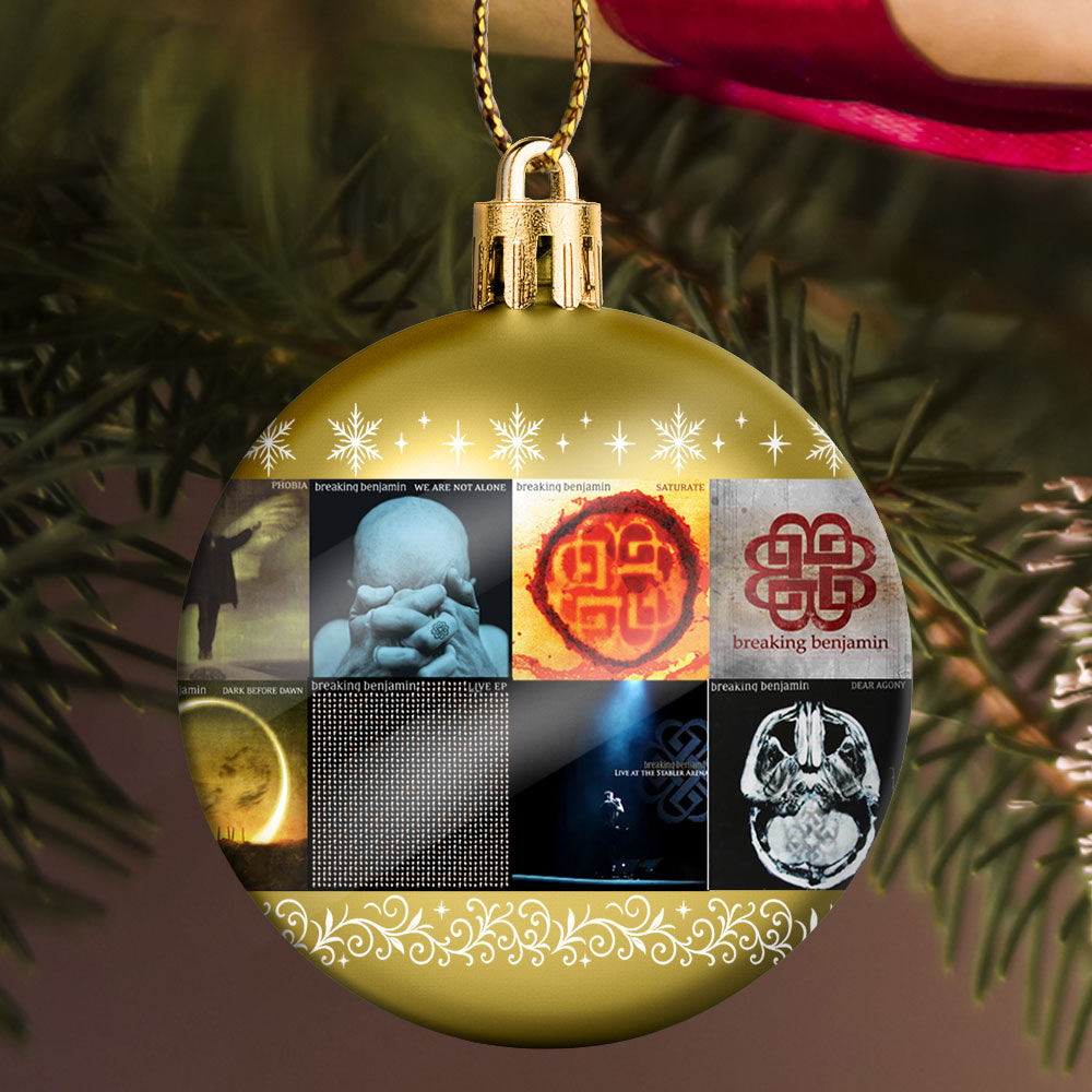 Breaking Benjamin Ornament – A Hard Rock Holiday Glow