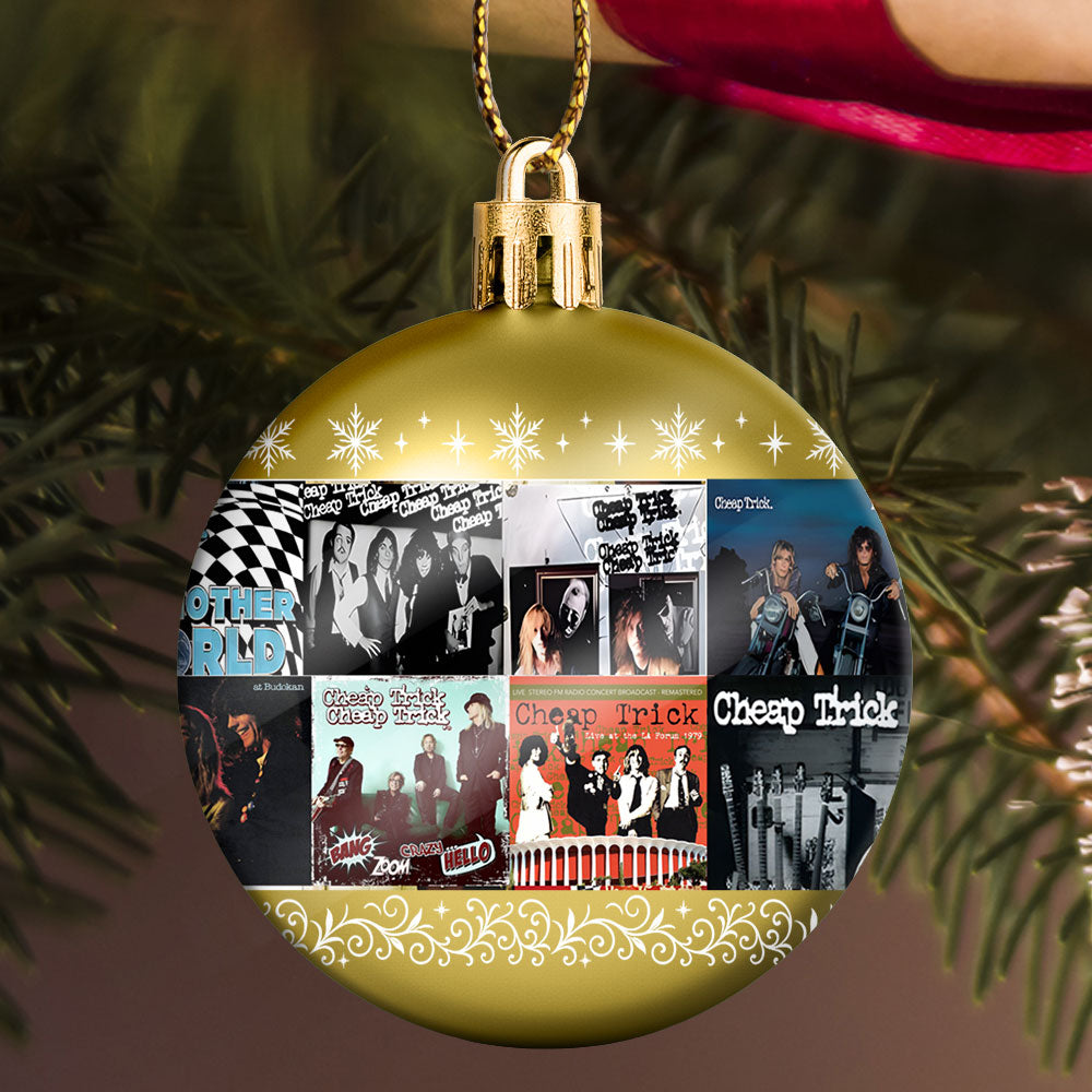 Cheap Trick Ornament – A Rock ’n’ Roll Christmas Classic