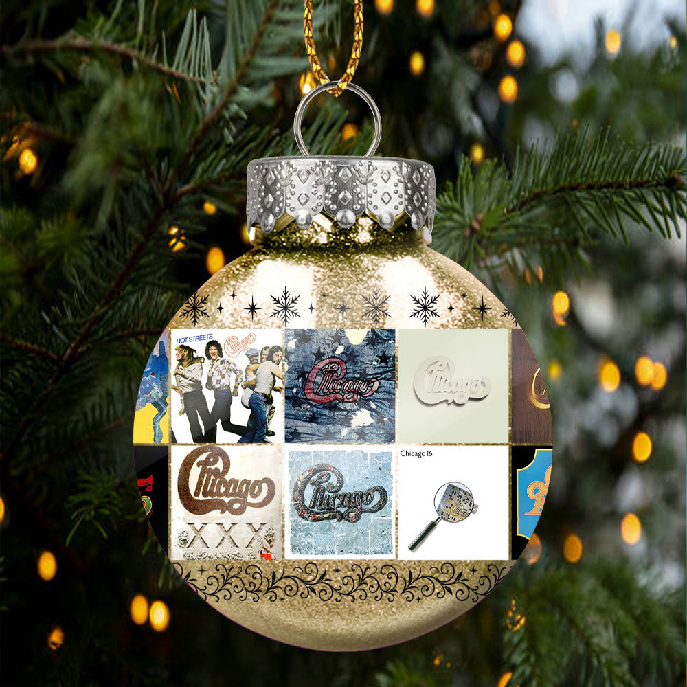 Chicago Ball Ornament – Classic Rock Spirit for the Holidays