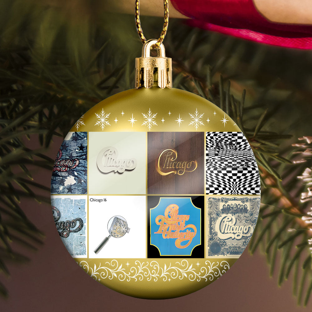 Chicago Ball Ornament – Classic Rock Spirit for the Holidays