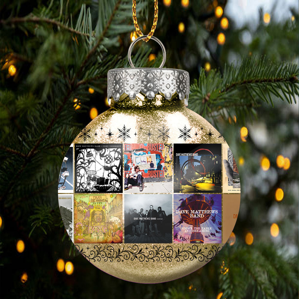 Dave Matthews Band Ball Ornament – A Melodic Holiday Tribute to Timeless Storytelling