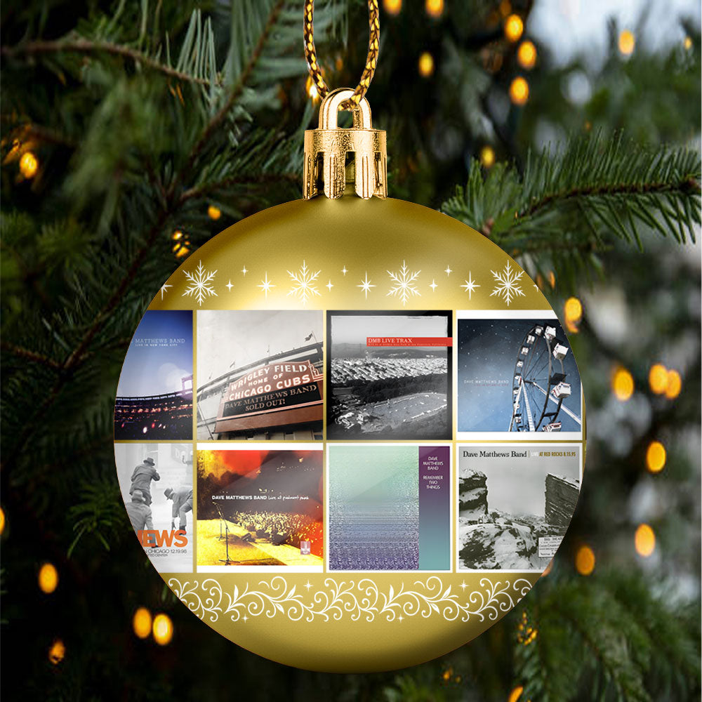 Dave Matthews Band Ball Ornament – A Melodic Holiday Tribute to Timeless Storytelling