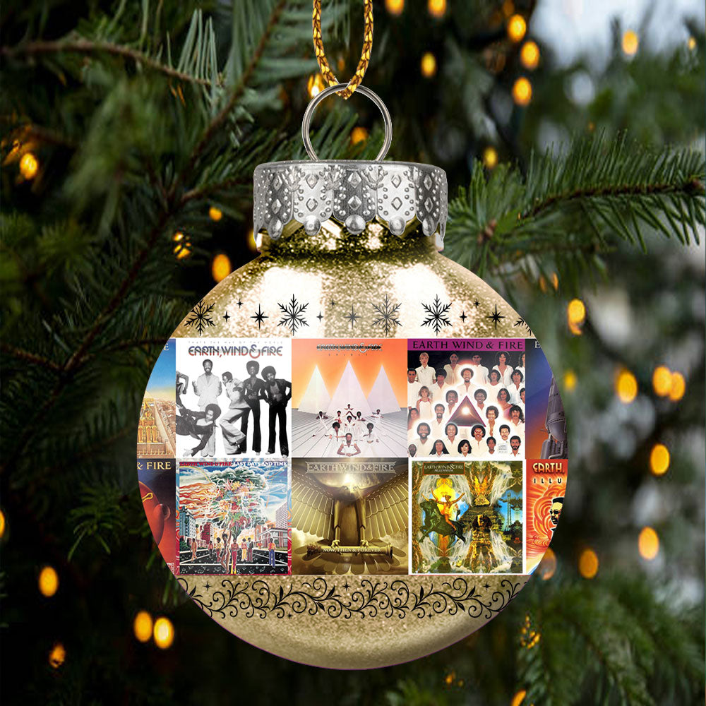 Earth, Wind & Fire Ball Ornament – Groove Through the Holidays in Style