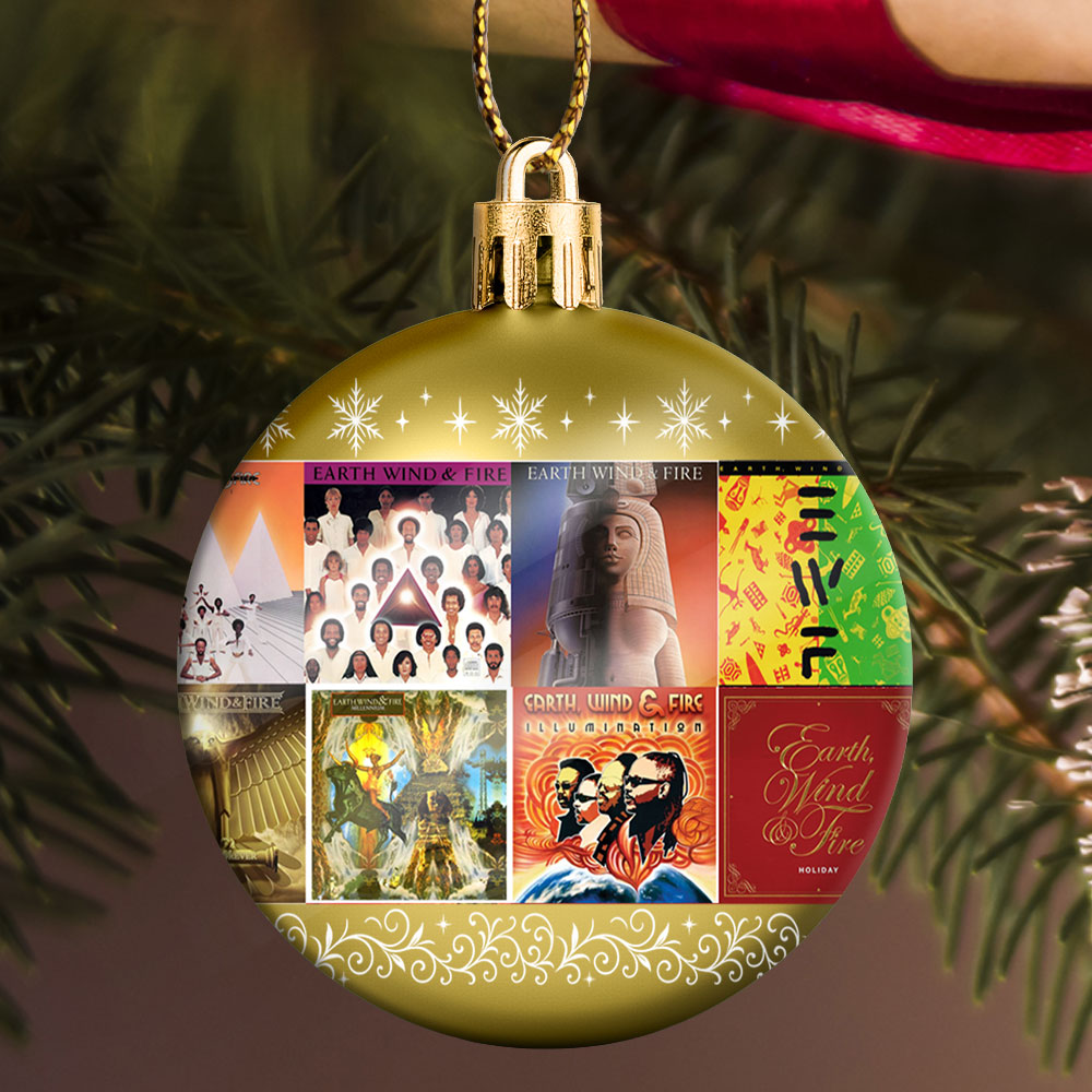 Earth, Wind & Fire Ball Ornament – Groove Through the Holidays in Style