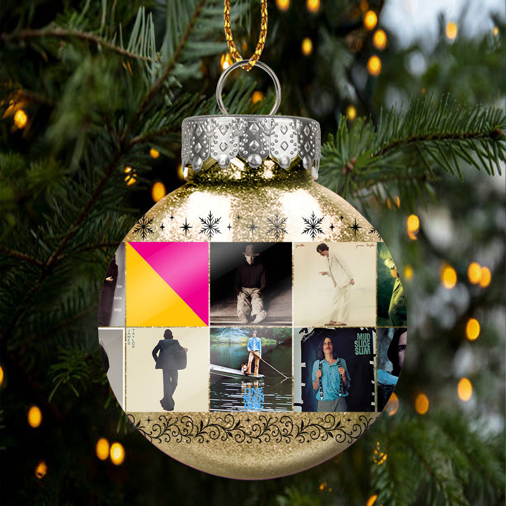 James Taylor Ball Ornament – Warm Melodies for Winter Nights