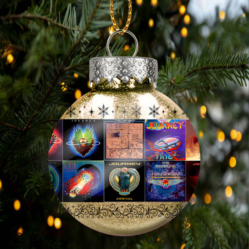 Journey Ball Ornament – Celebrate the Timeless Spirit of Rock Legends