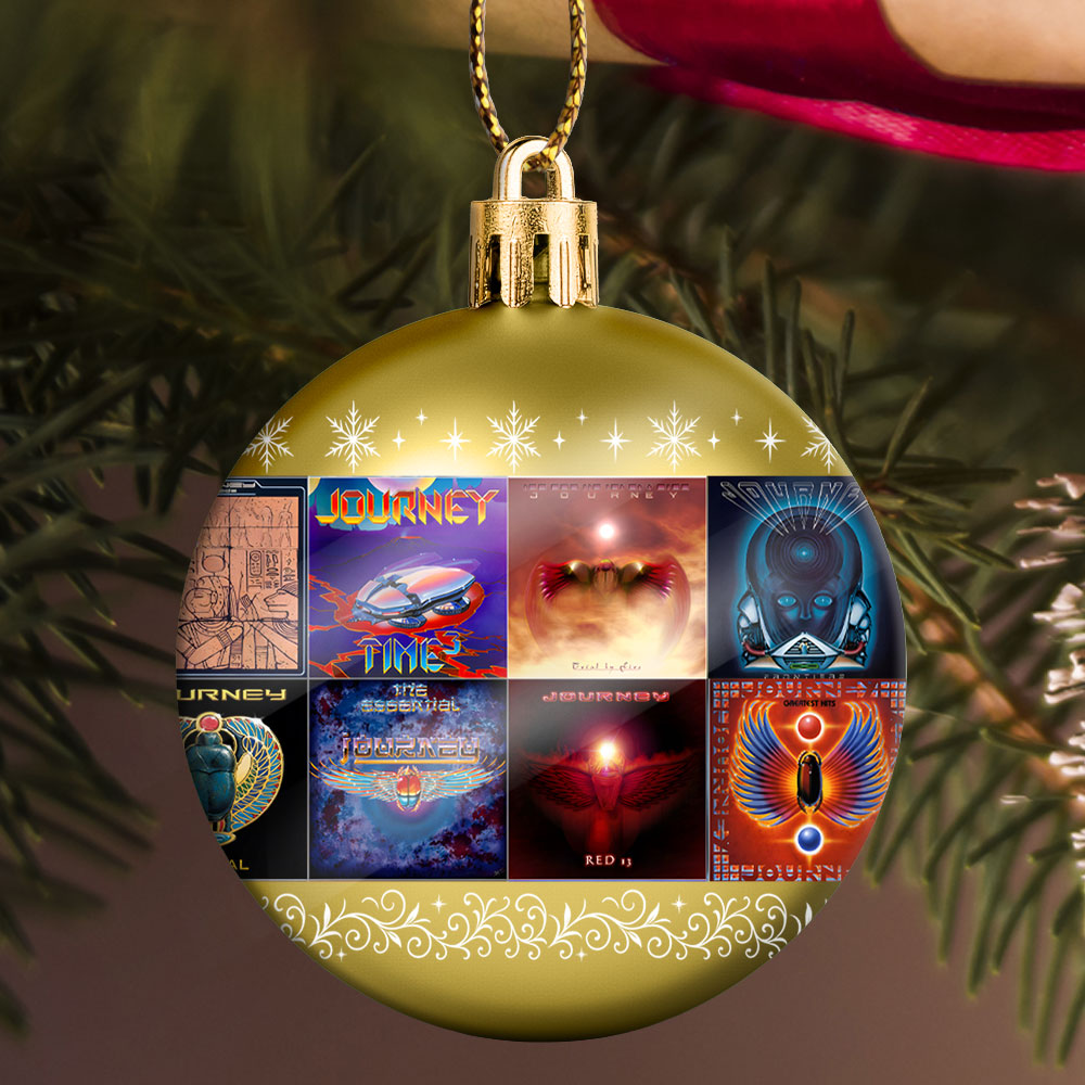 Journey Ball Ornament – Celebrate the Timeless Spirit of Rock Legends