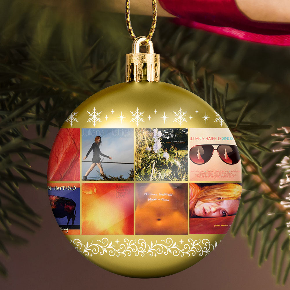 Juliana Hatfield Ornament – Indie Dreams in Holiday Glow