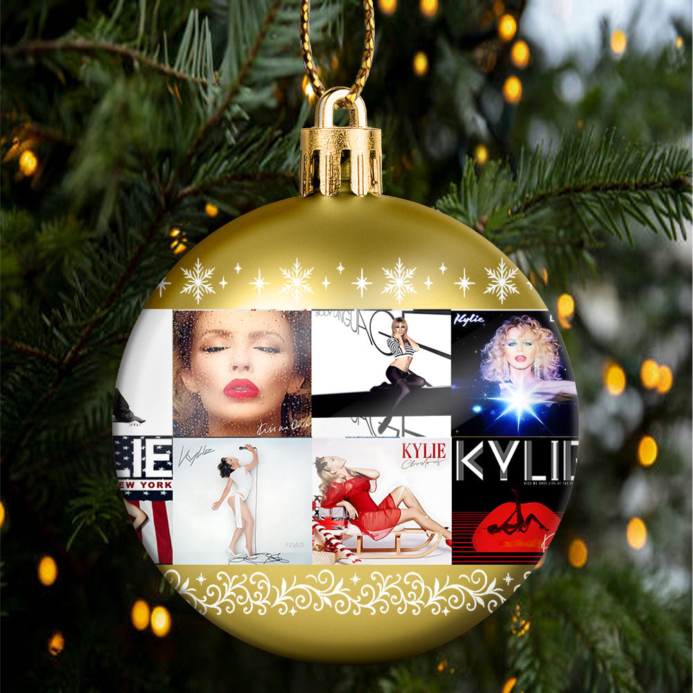 Kylie Minogue Ball Ornament – Sparkle Like a Pop Icon