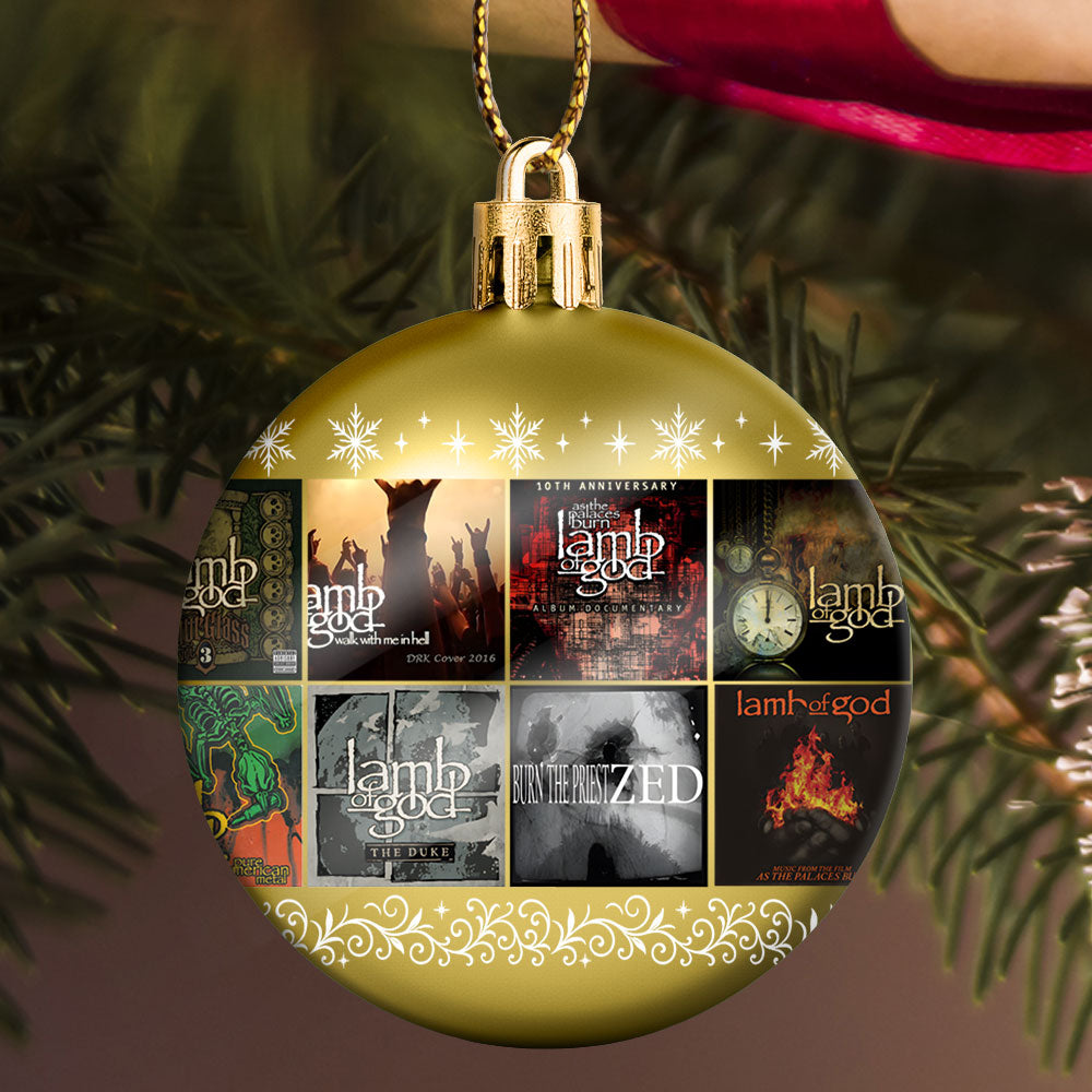 Lamb of God Ball Ornament – Metal Power Unleashed