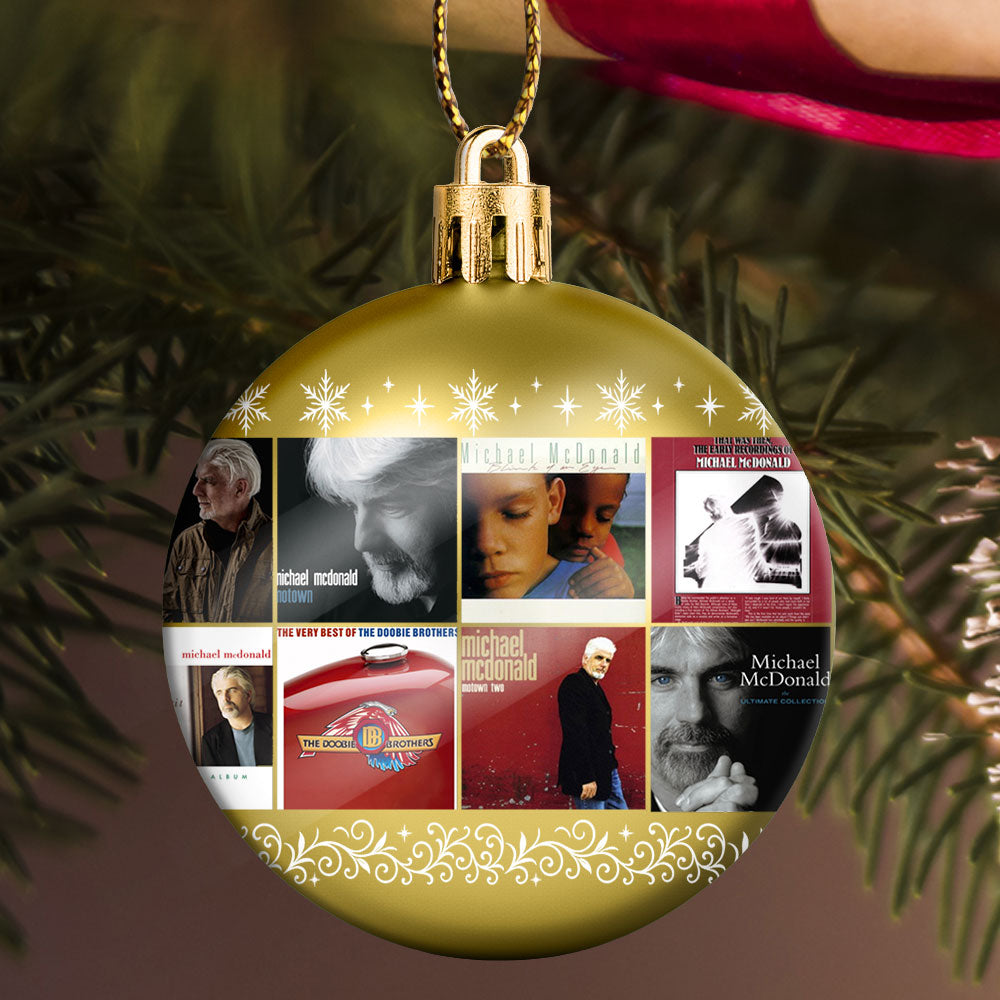 Michael McDonald Ball Ornament – Smooth Soulful Sound