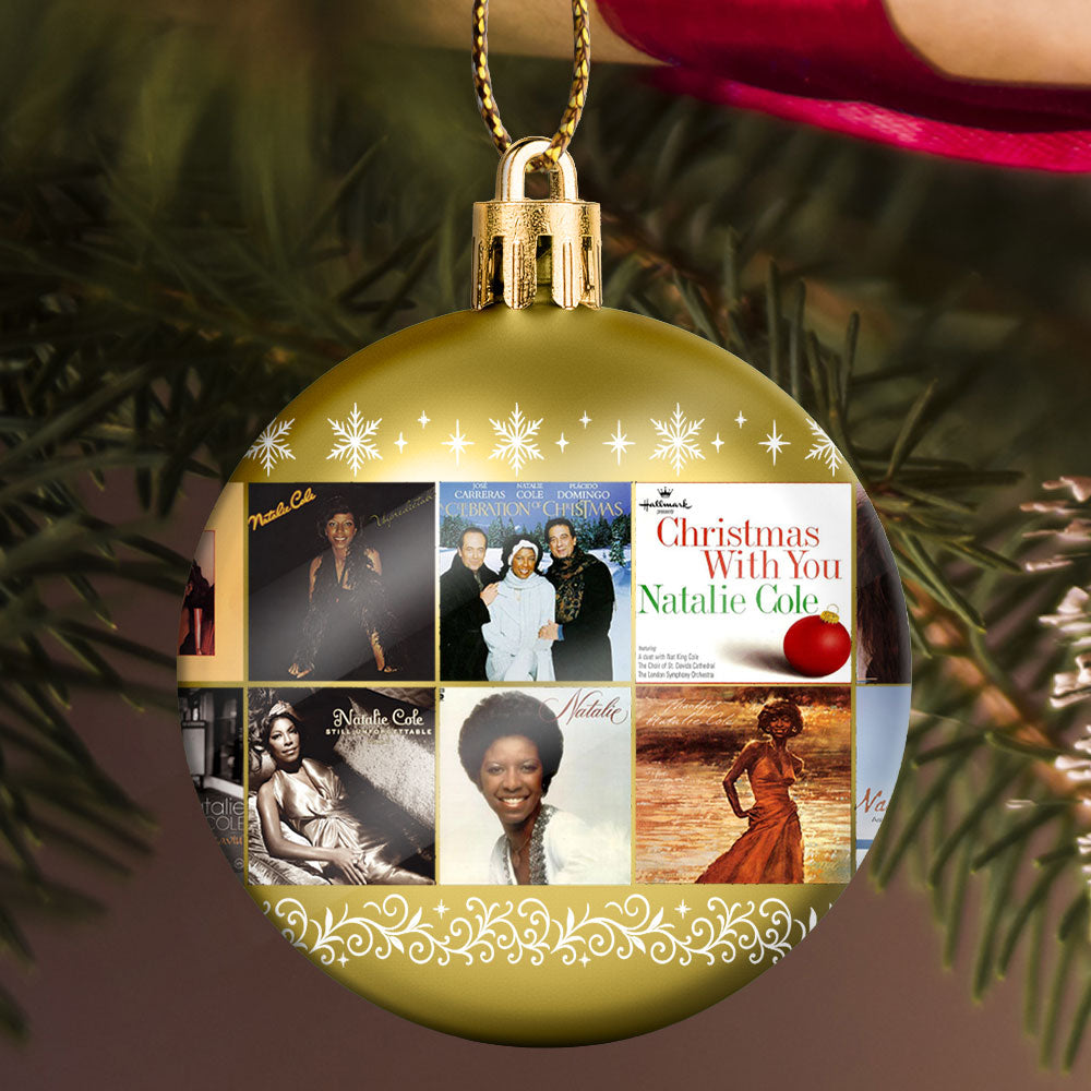 Natalie Cole Ball Ornament – Soulful Elegance