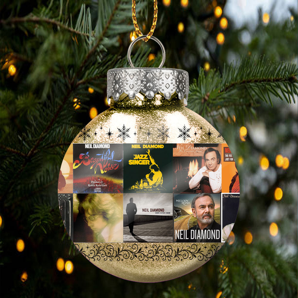 Neil Diamond Ball Ornament – A Sparkling Tribute to Timeless Classics