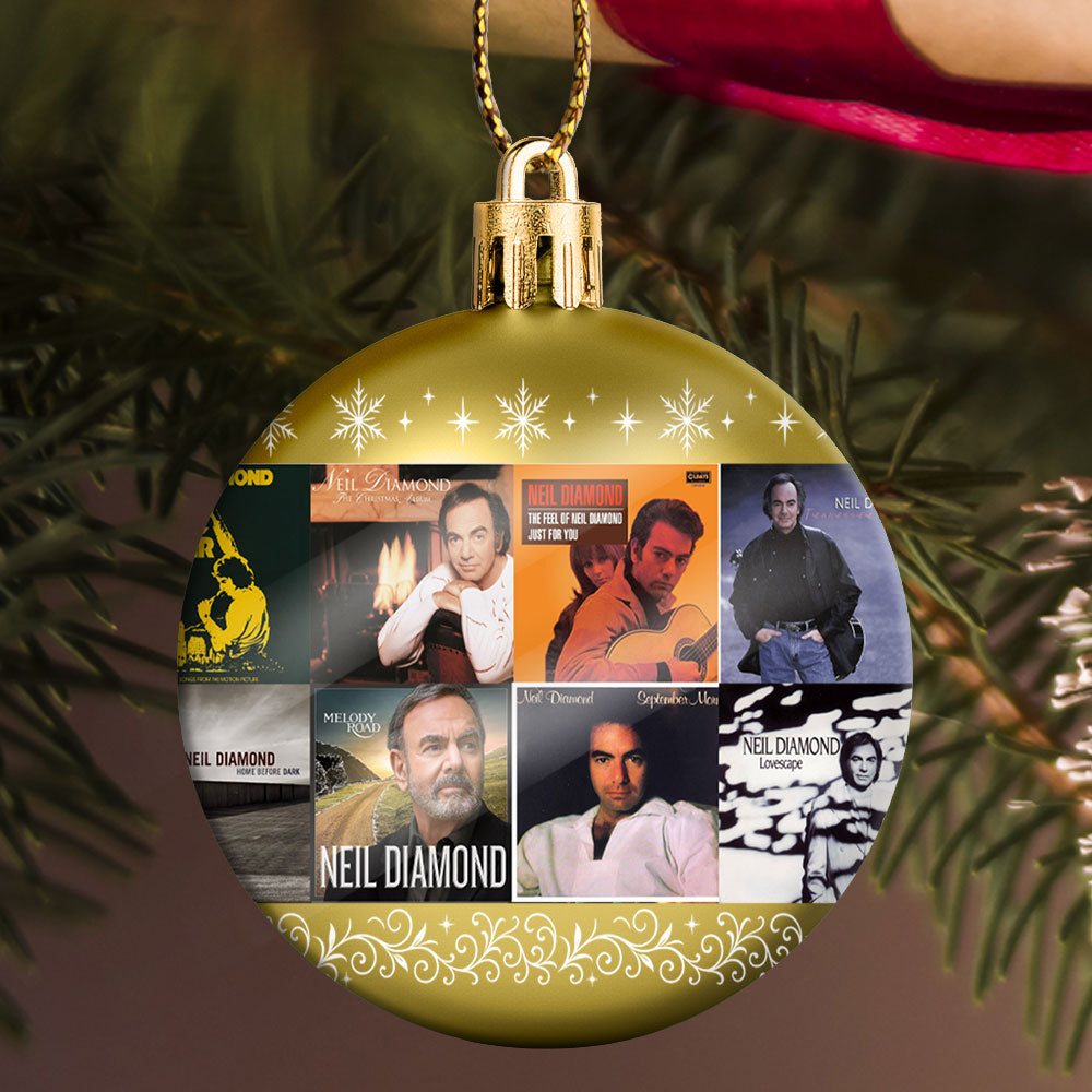 Neil Diamond Ball Ornament – A Sparkling Tribute to Timeless Classics