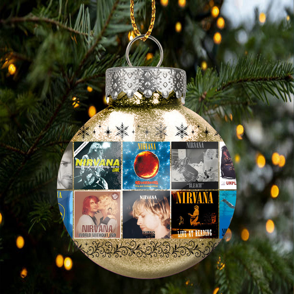Nirvana Ball Ornament – Grunge Spirit for the Holiday Season