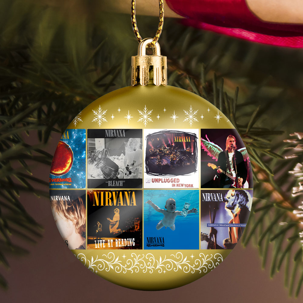 Nirvana Ball Ornament – Grunge Spirit for the Holiday Season