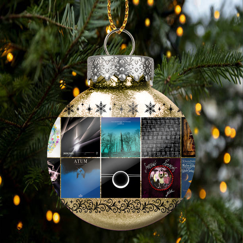The Smashing Pumpkins Ball Ornament – A Grunge Legacy in Every Glow