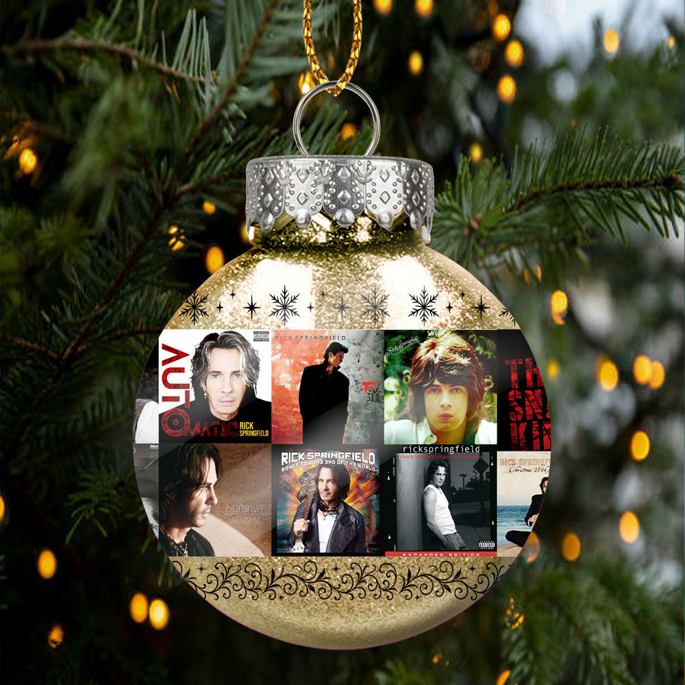 Rick Springfield Ball Ornament – Classic Rock Heartbeat