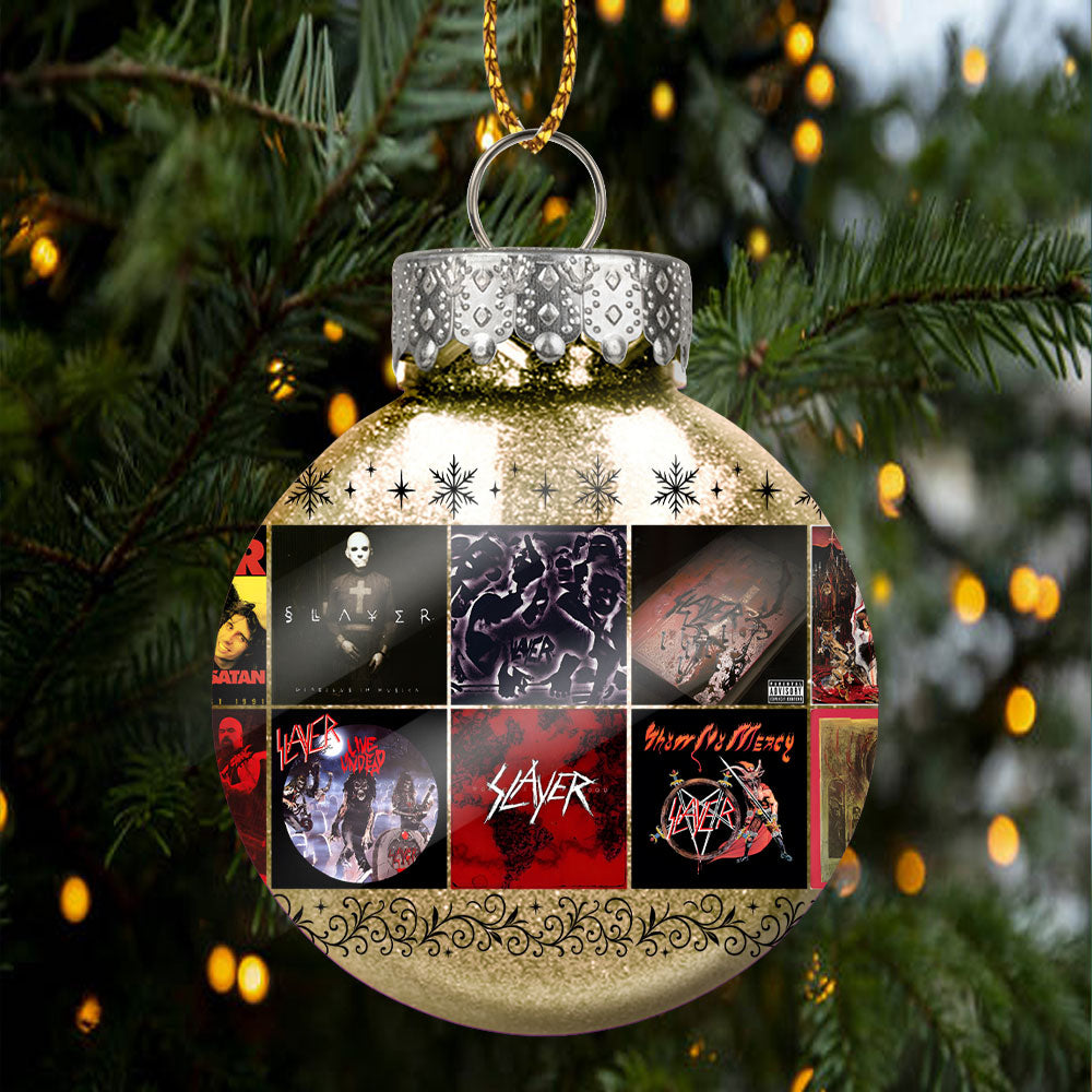 Slayer Ball Ornament – Thrash Metal Meets Holiday Mayhem