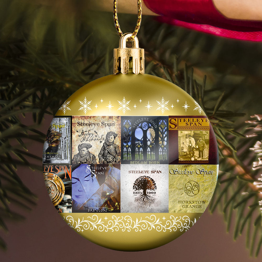 Steeleye Span Ball Ornament – Folk Rock Magic