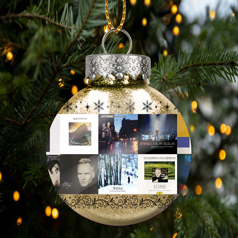 Sting Ball Ornament – A Touch of Elegance for Music Lovers