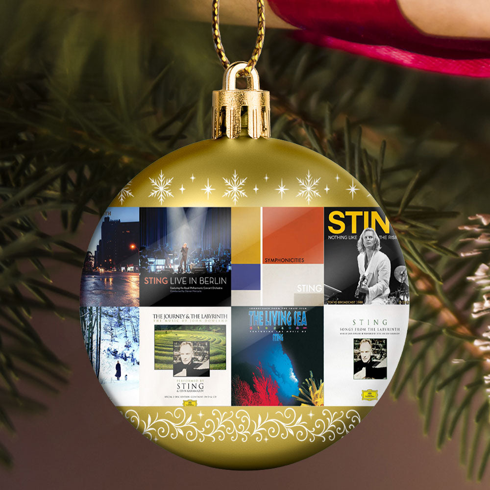 Sting Ball Ornament – A Touch of Elegance for Music Lovers