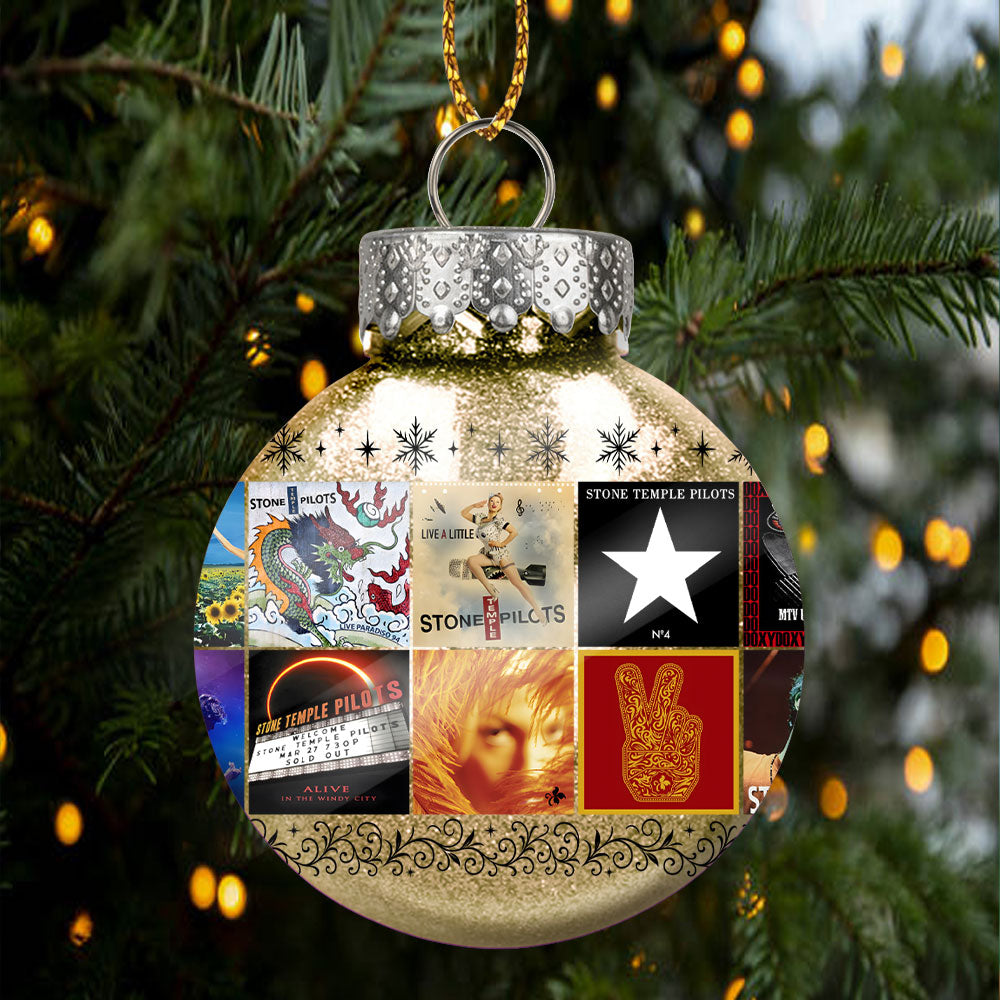Stone Temple Pilots Ball Ornament – Grunge Legends in Holiday Style
