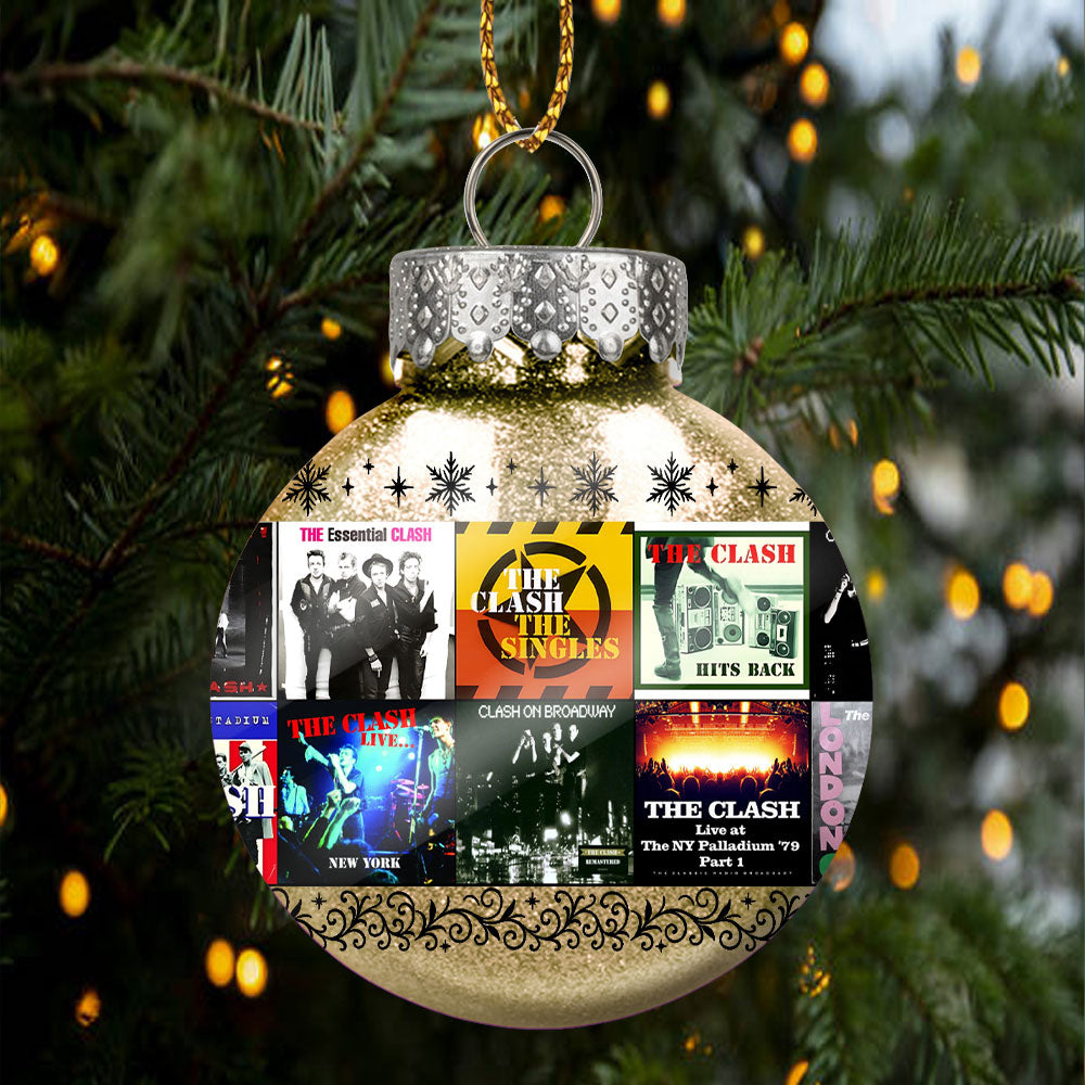 The Clash Ball Ornament – Punk Spirit Meets Holiday Cheer