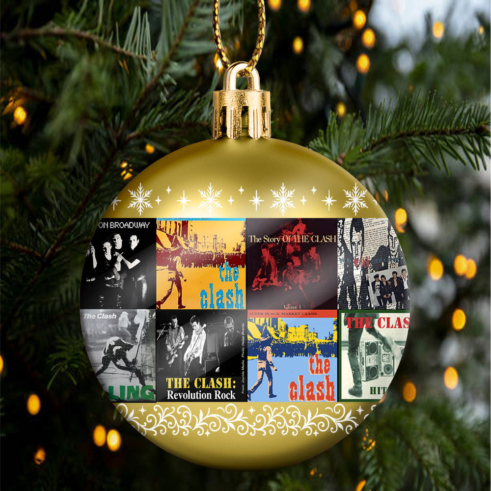 The Clash Ball Ornament – Punk Spirit Meets Holiday Cheer