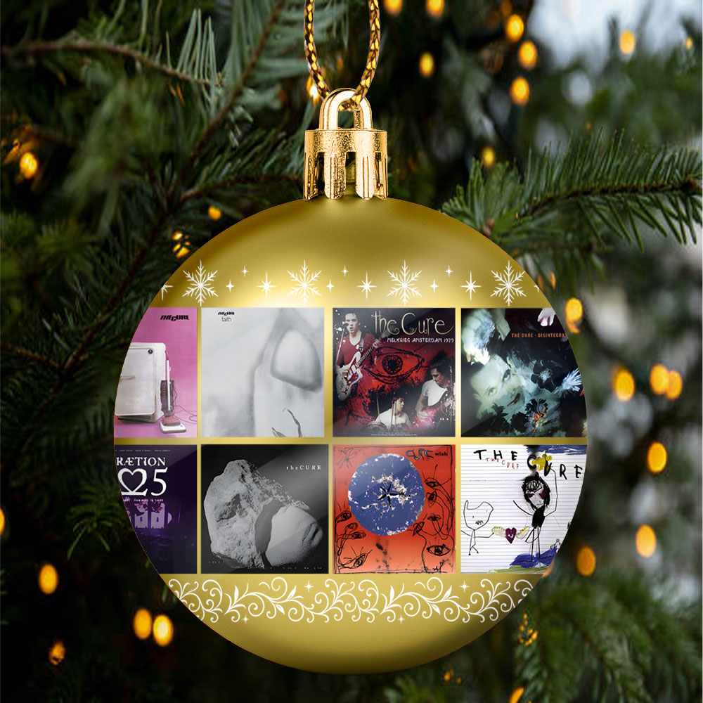 The Cure Ball Ornament – A Dreamy Holiday Keepsake for Lovers of Dark Romance and Sound