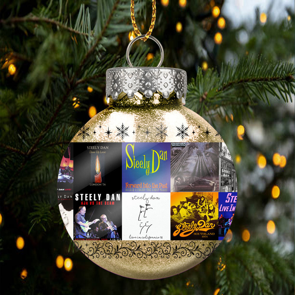 Steely Dan Ball Ornament – Jazz-Rock Elegance for the Holidays