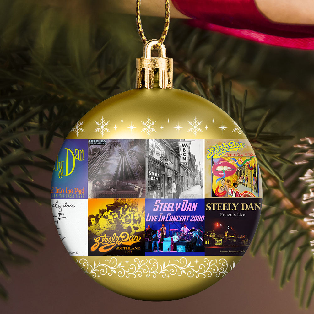 Steely Dan Ball Ornament – Jazz-Rock Elegance for the Holidays