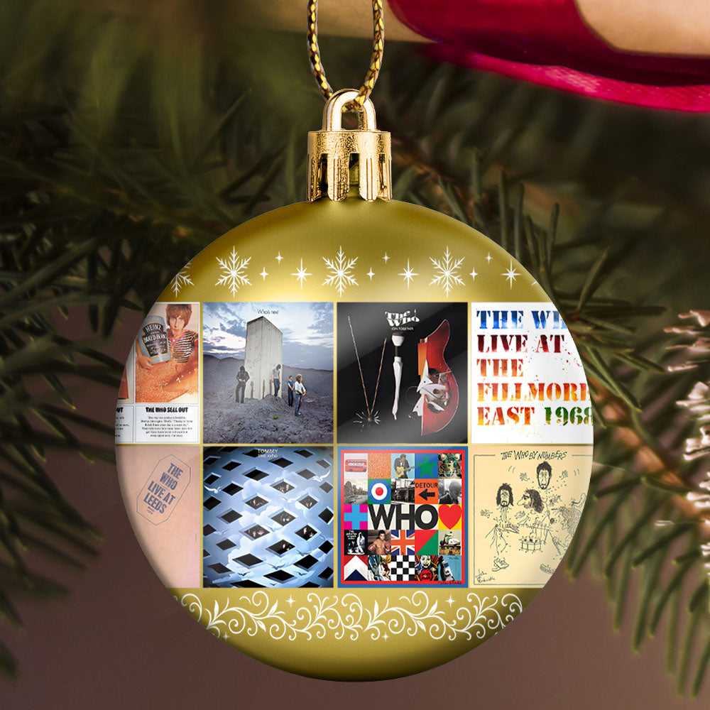 The Who Ball Ornament – A Rock Legacy on Your Tree