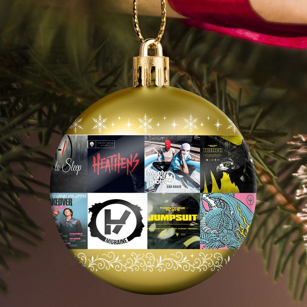 Twenty One Pilots Ball Ornament – Alternative Soundscape