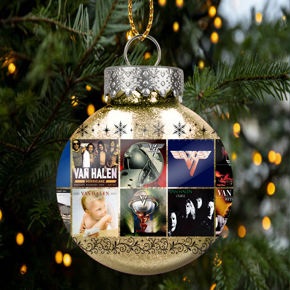Van Halen Ball Ornament – Rock ’n’ Roll Energy for the Holidays