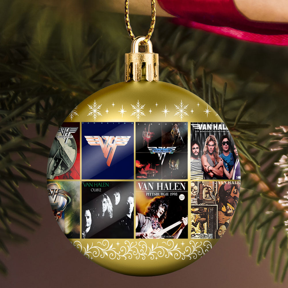 Van Halen Ball Ornament – Rock ’n’ Roll Energy for the Holidays