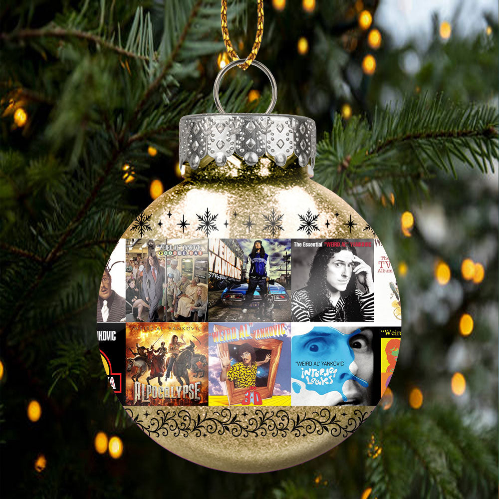 Weird Al Yankovic Ornament – A Hilarious Twist for Your Holiday Tree