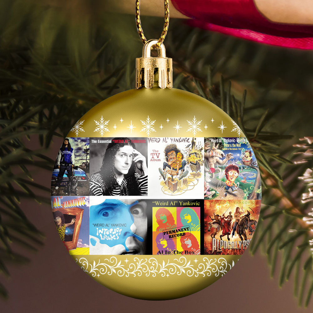 Weird Al Yankovic Ornament – A Hilarious Twist for Your Holiday Tree