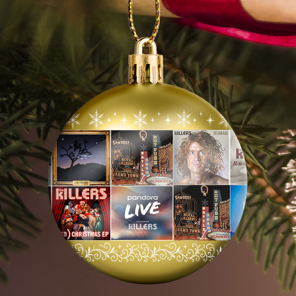 The Killers Ball Ornament – Shine Bright with Indie Rock Flair