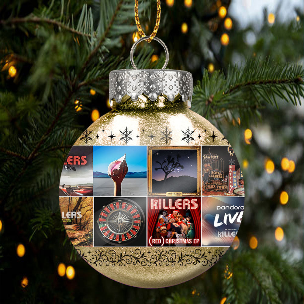 The Killers Ball Ornament – Shine Bright with Indie Rock Flair
