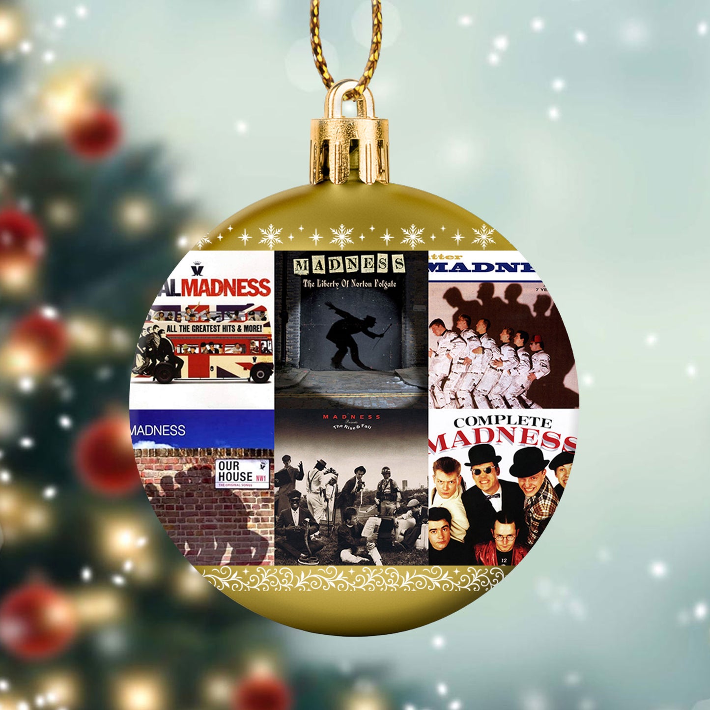 Madness Ball Ornament – Ska Rhythms & British Charm