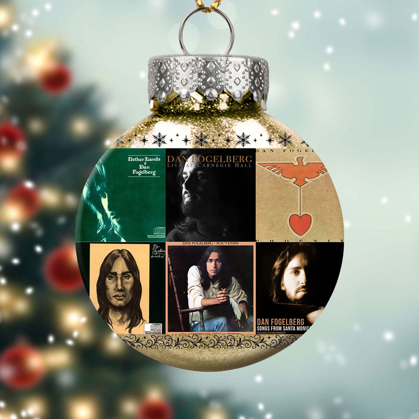 Dan Fogelberg Ball Ornament – Timeless Melodies for a Peaceful Christmas