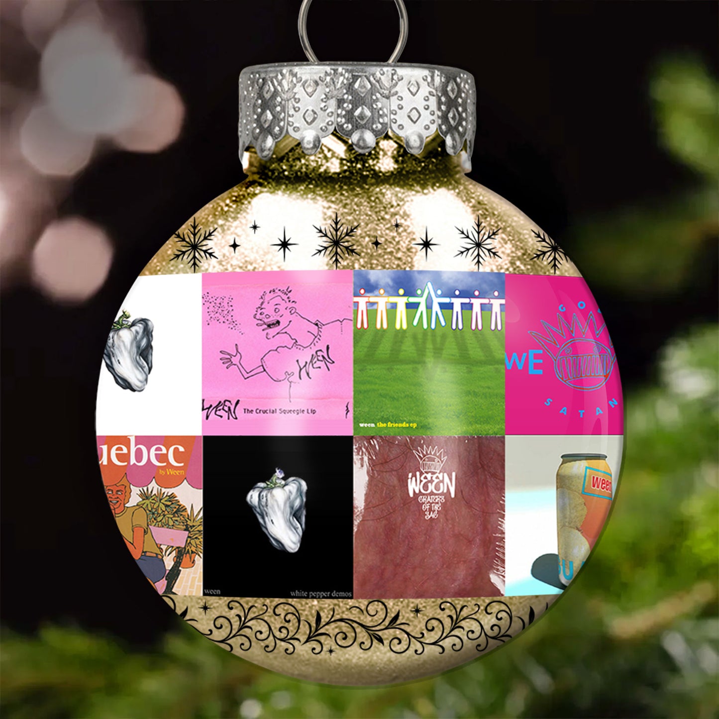 Ween Ball Ornament – A Wild and Whimsical Tribute to Musical Eccentricity