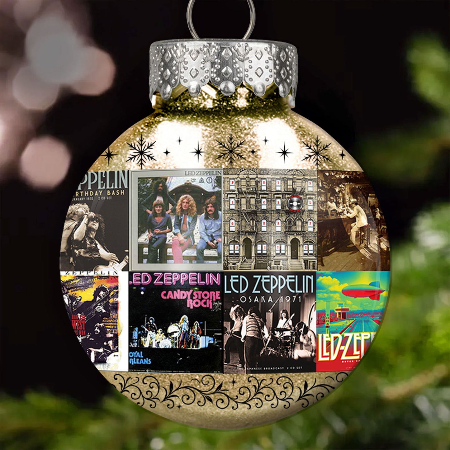 Led Zeppelin Ball Ornament – The Legends of Rock Immortalized