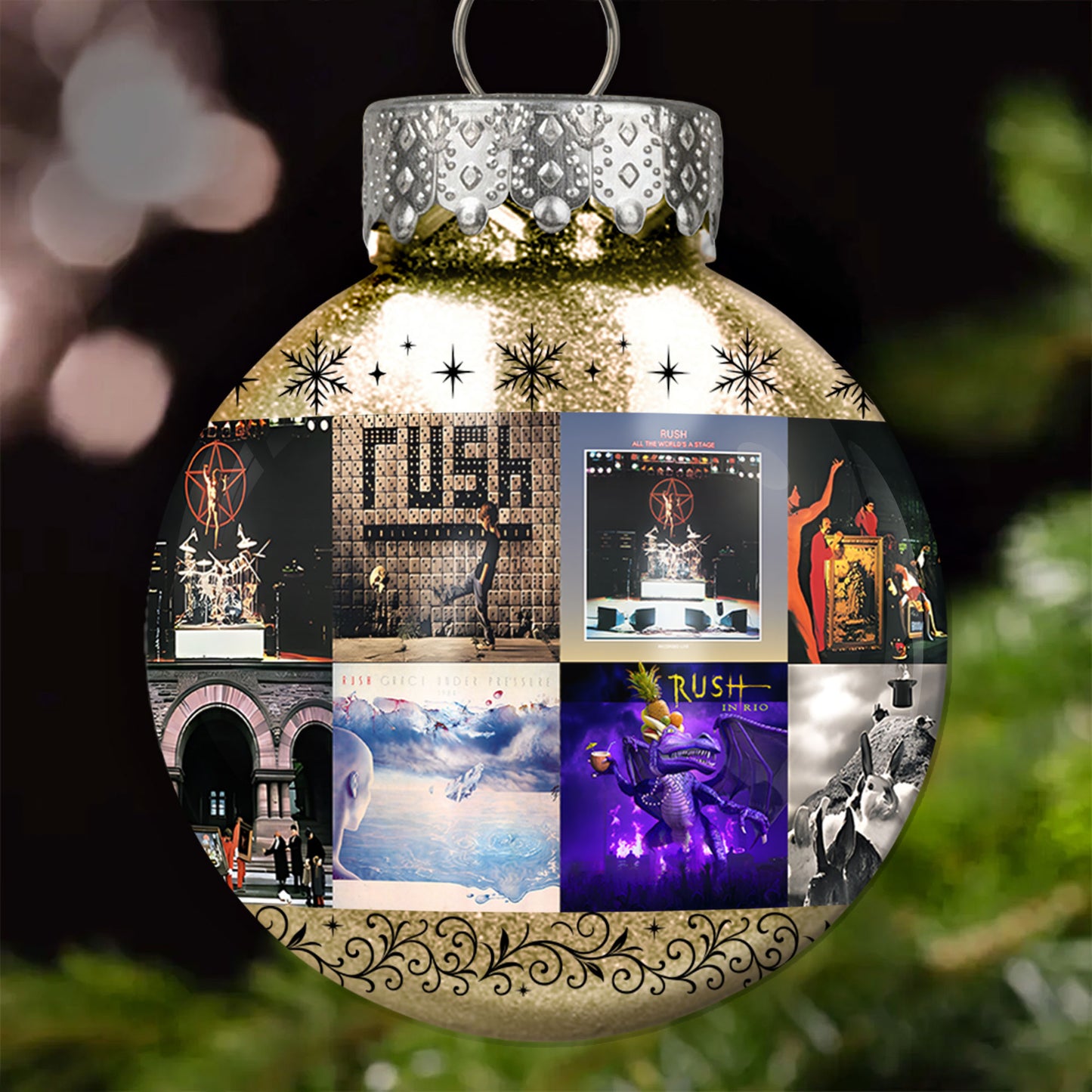 Rush Ball Ornament – A Progressive Rock Masterpiece for the Holiday Season