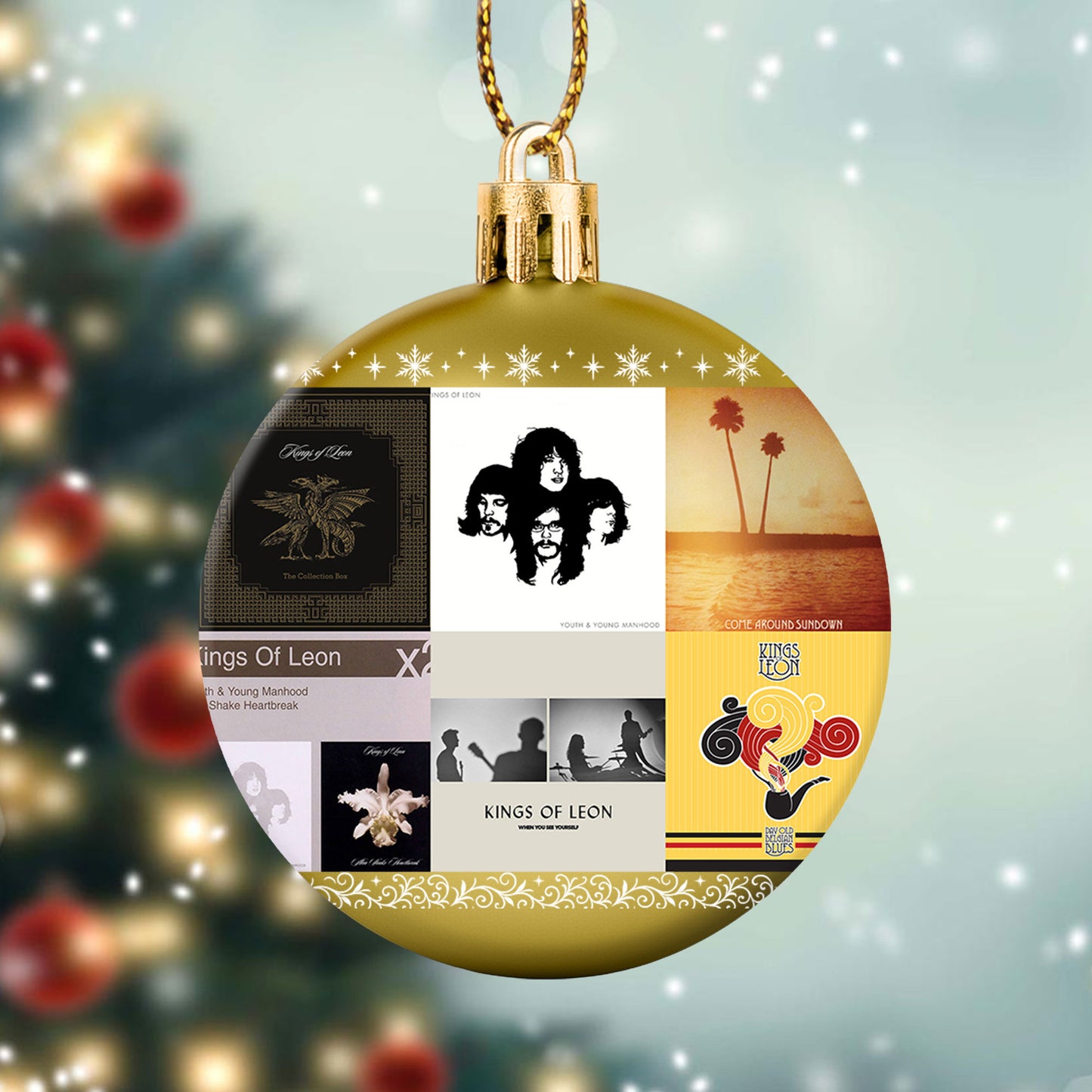 Kings of Leon Ball Ornament – Southern Rock Revival