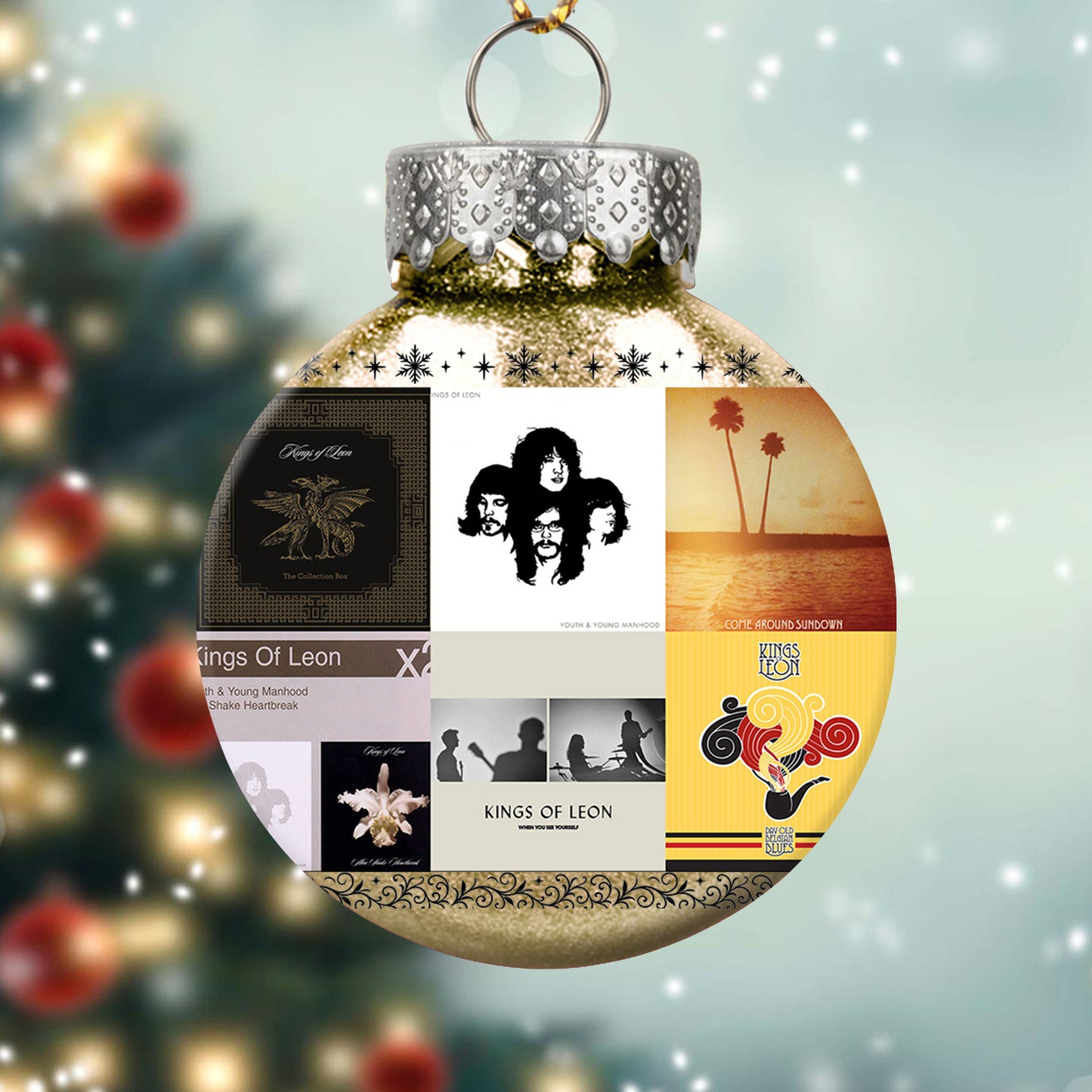 Kings of Leon Ball Ornament – Southern Rock Revival