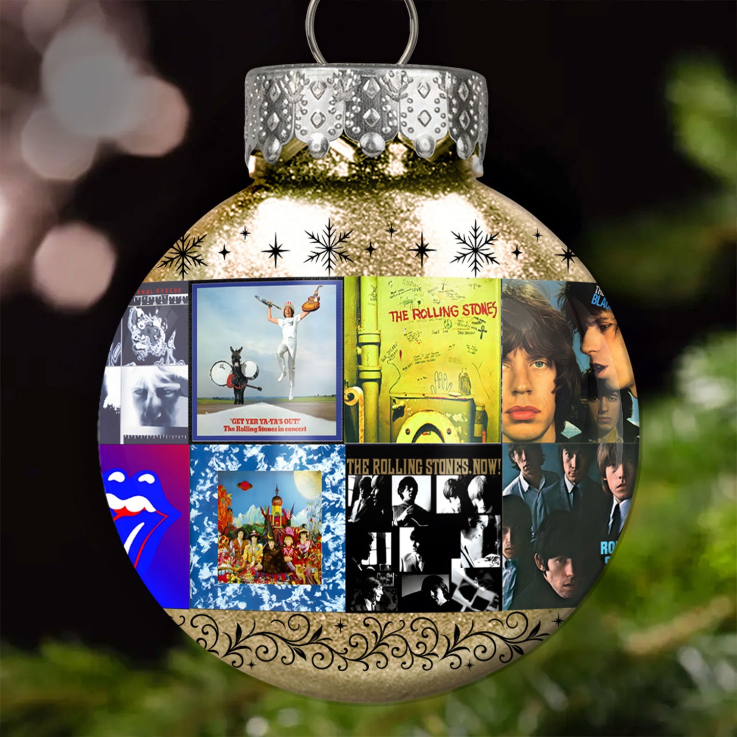The Rolling Stones Ball Ornament – Rock ’n’ Roll Royalty for Your Tree