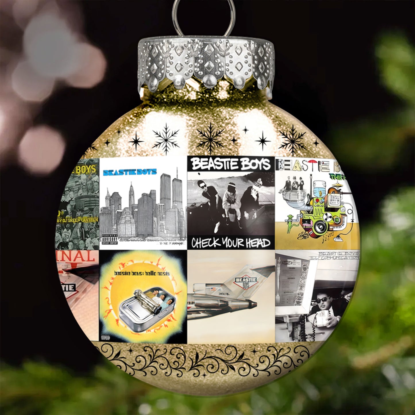 Beastie Boys Ball Ornament – A Classic Hip-Hop Twist for Your Holidays