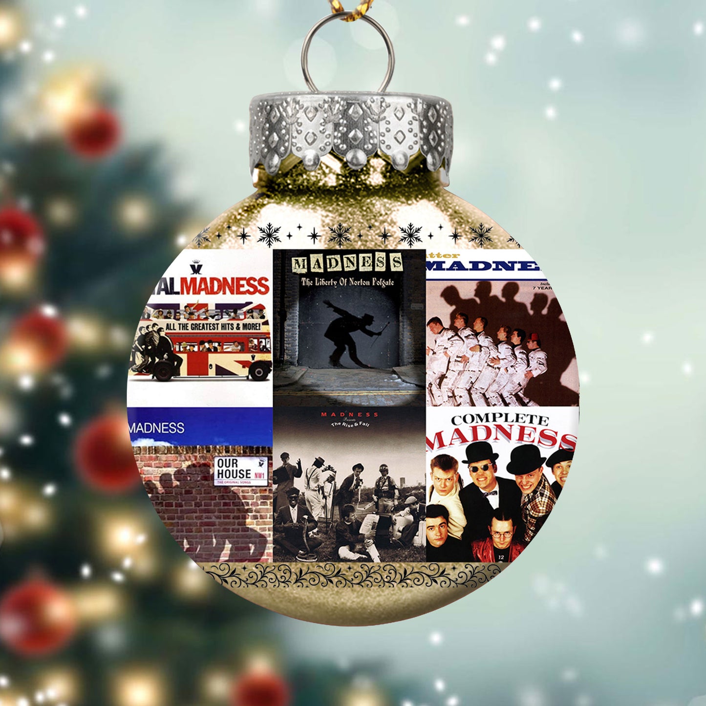 Madness Ball Ornament – Ska Rhythms & British Charm